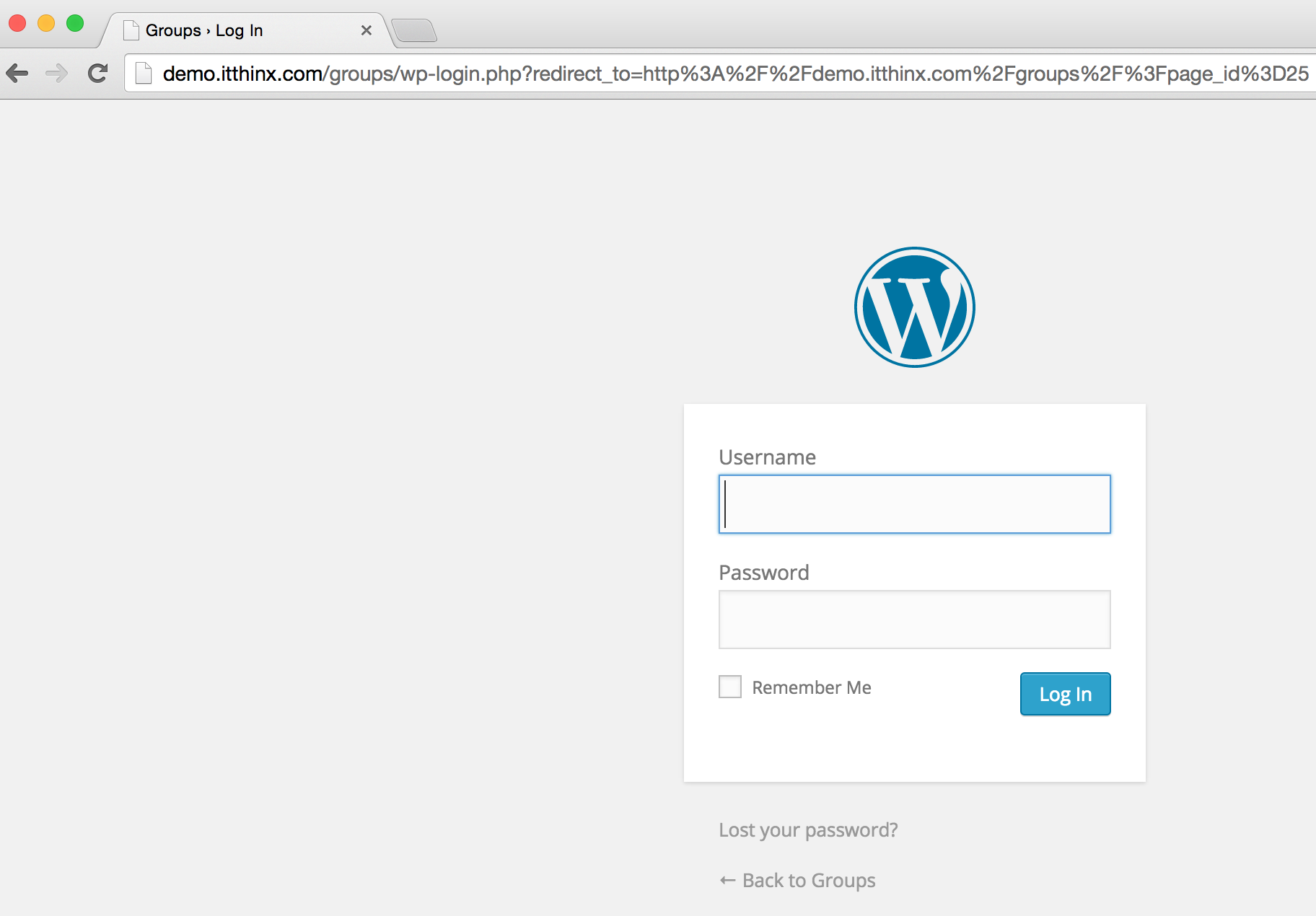 redirection-to-WordPress-login