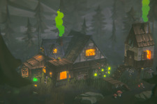 不気味な場所に居心地の良い隠れ家を作るリラックス系ジオラマビルダー『Wicked Cabins』発表! 画像
