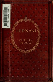 Cover of edition hernanieditedbyc00hugouoft