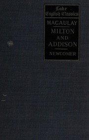 Cover of edition macaulaysessayon0000unse