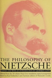 Cover of edition philosophyofniet0000frie