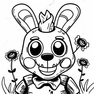 Kolorowanka Straszny Springtrap W Cieniach 19163-15140