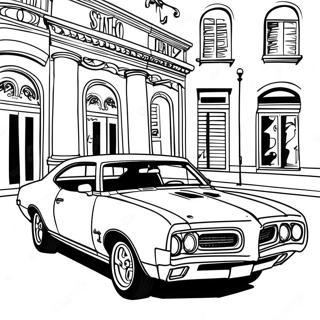 Pontiac Gto Kolorowanki
