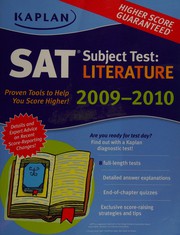 Cover of: Kaplan SAT Subject Test: Literature 2009-2010