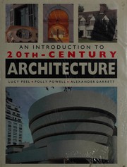 Cover of: An introduction to 20th-century architecture