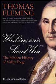 Cover of: Washington's Secret War: The Hidden History of Valley Forge