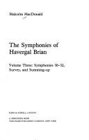 Cover of: The symphonies of Havergal Brian.