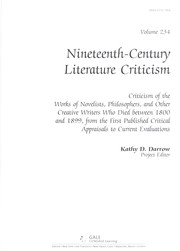 Cover of: Nineteenth-century literature criticism