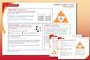 A collection of screenshot images of the teacher notes and student sheet