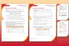 Example pages from the worksheets at both foundation and higher level, plus teacher notes