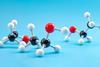 Plastic ball and stick models of ethanol