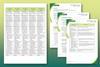 A collection of screenshots of the teacher notes and student sheet