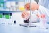 Person carrying out a titration