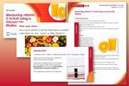 Measuring vitamin C index image