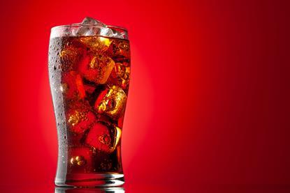 Glass of cola image