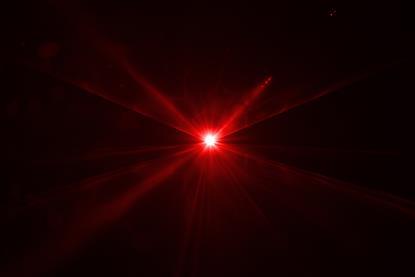 A picture of red glow