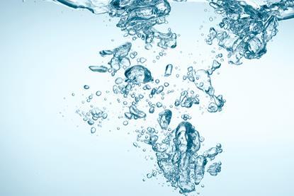 Bubbles in water