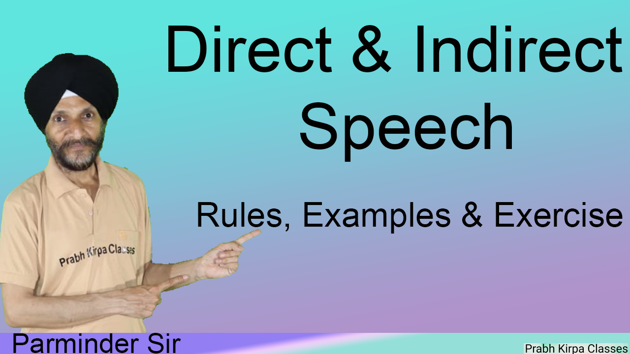 Direct Indirect Speech