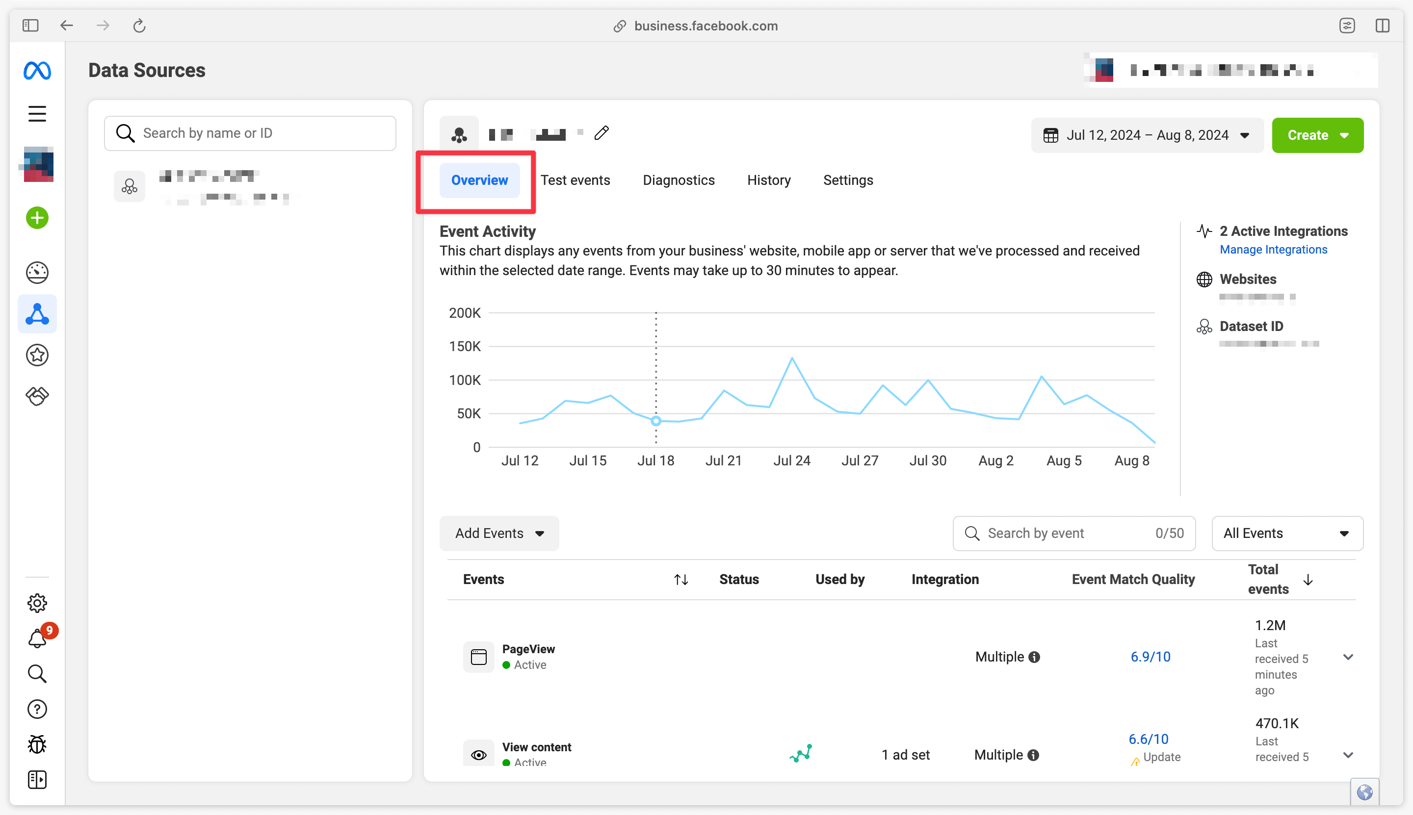 Check data sending via Meta CAPI and Facebook Pixel from server