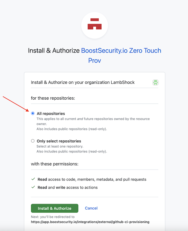 Install ZTP on Orgs