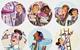 Cartoons of students and teachers