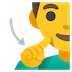 deaf-man Emoji google