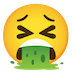 face-vomiting Emoji google