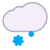 cloud-with-snow Emoji microsoft