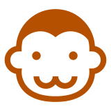 monkey-face Emoji docomo