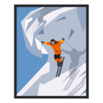 Jumping off a Ski Chute