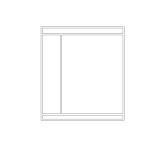 Vector image of web layout with 4 windows