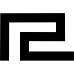 Abstract border silhouette