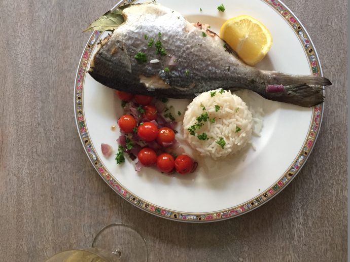 Recette de dorade provençale au four