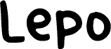 Lepo フォント
