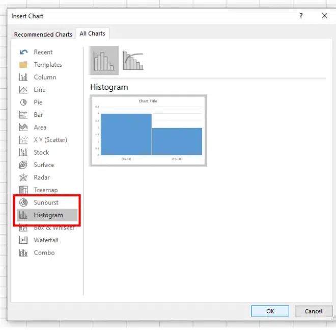 Create Graph in Excel