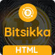 BitSikka - Cryptocurrency HTML Template