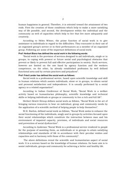2 
 
human happiness in general. Therefore, it is oriented toward the attainment of two 
ends. First the creation of those