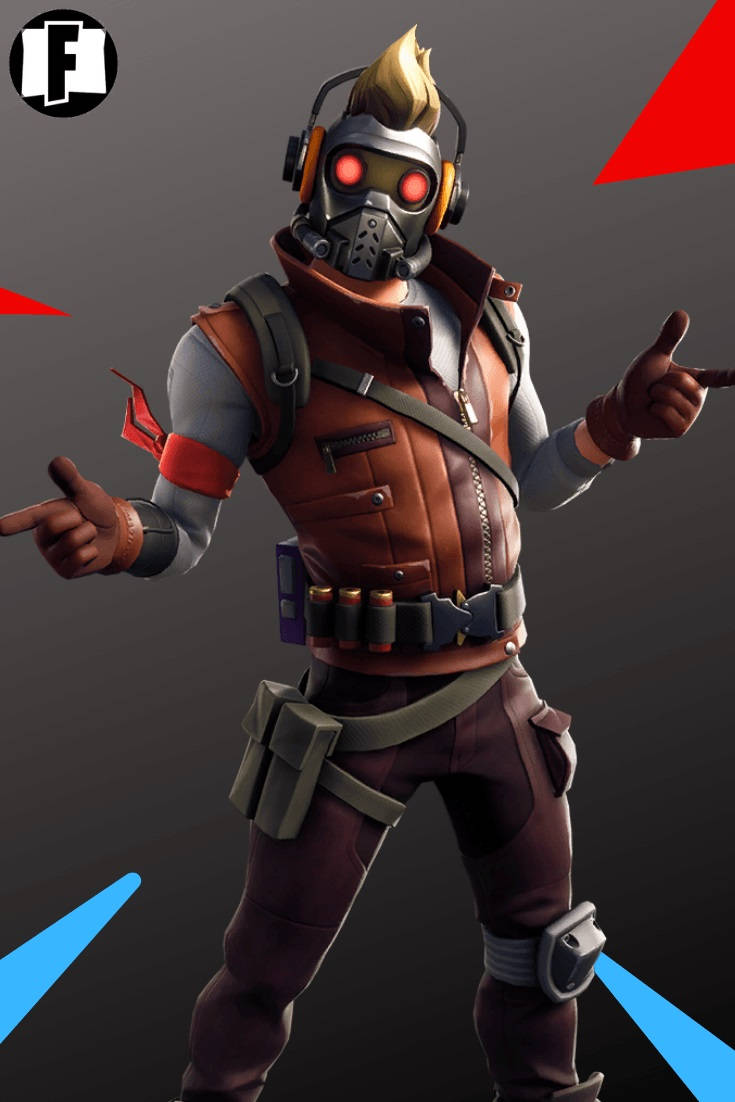 Cool Fortnite Skin Marvel Star-Lord Skin Wallpaper