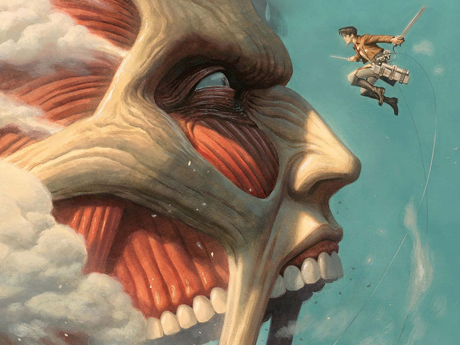 "The Gathering of Fierce Humanoid Monsters" Wallpaper