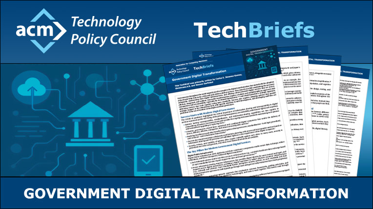 TechBrief on Government Digital Transformation