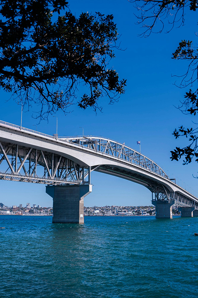 Arrivée à Auckland
