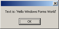 Hello world form