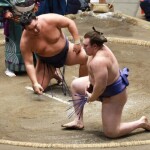 安青錦、さえ渡る相撲勘　豊昇龍に土をつけ―大相撲秋場所