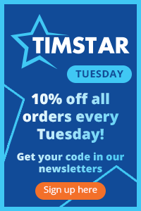 10% off all orders every Tuesday from Timstar!