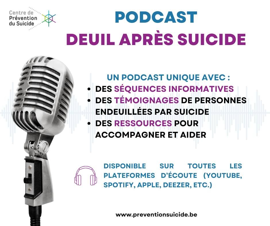 Le podcast Deuil Après Suicide 