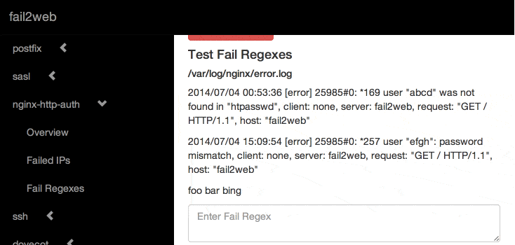 fail2web Demo2 alt text