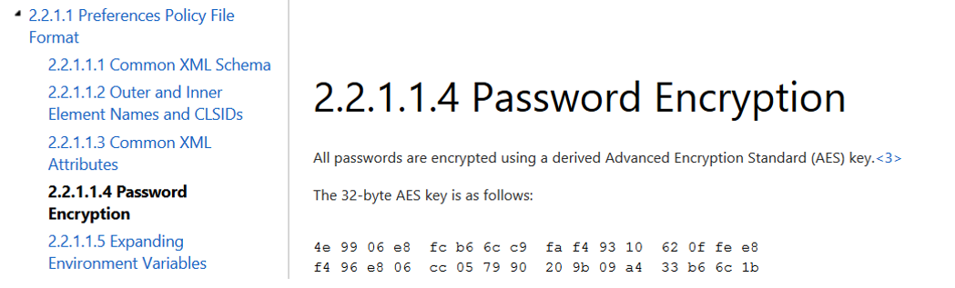 GroupPolicyPreferencesMSDNAESPrivateKey
