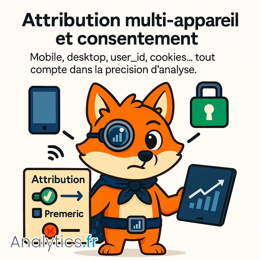 Attributions cross-platform & consentement ga4 google analytics