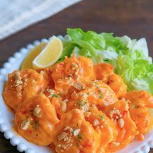 カリッと厚めの衣で美味しくかさ増し!スイチリエビマヨ