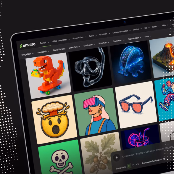 AI Graphics Generator - Design visuals fast with AI